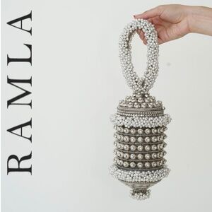 Cocktail Pearl Ramla Hand- Crafted Bag